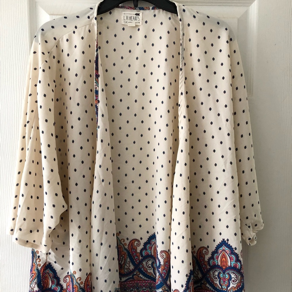 LA Hearts Kimono